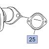 Uszczelka rury wydechowej 13229873 (Insignia A) Uszczelka rury wydechowej 13229873 (Insignia A)
