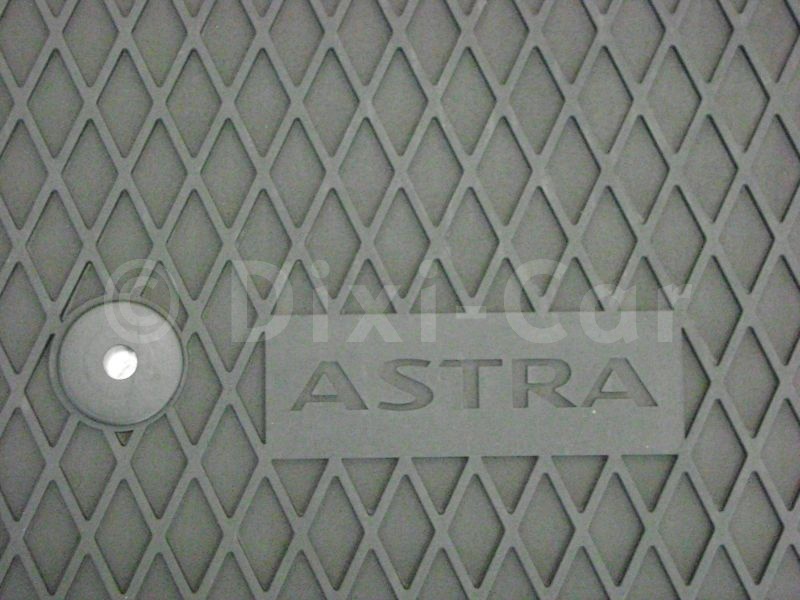 Dywaniki gumowe czarne ASTRA IV J (przód + tył)