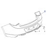 Zderzak tylny 20877796 (Astra J) Zderzak tylny 20877796 (Astra J)