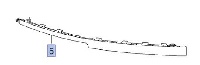 Dolny spoiler zderzaka przedniego, lewy 22787166 (Insignia) Dolny spoiler zderzaka przedniego, lewy 22787166 (Insignia)