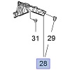Ślizg zderzaka przedniego, prawy 22798556 (Insignia A) Ślizg zderzaka przedniego, prawy 22798556 (Insignia A)