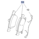 Klocki hamulcowe przód 276mm 39103797 (Astra K) Klocki hamulcowe przód 276mm 39103797 (Astra K)