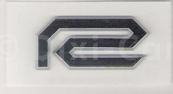 Emblemat graficzny "R" - znaczek ozdobny drzwi przednich.