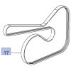 Pasek klinowy 2.0 diesel 55562866 (Astra J, Insignia A) Pasek klinowy 2.0 diesel 55562866 (Astra J, Insignia A)