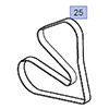Pasek klinowy, wielorowkowy alternatora 93192785 (Astra H) Pasek klinowy, wielorowkowy alternatora 93192785 (Astra H)