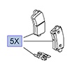 Klocki hamulcowe tylne 95515497 (Insignia A) Klocki hamulcowe tylne 95515497 (Insignia A)