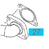 Uszczelka zaworu EGR (Astra, Corsa, Meriva, Mokka, Zafira) Uszczelka zaworu EGR (Astra, Corsa, Meriva, Mokka, Zafira)