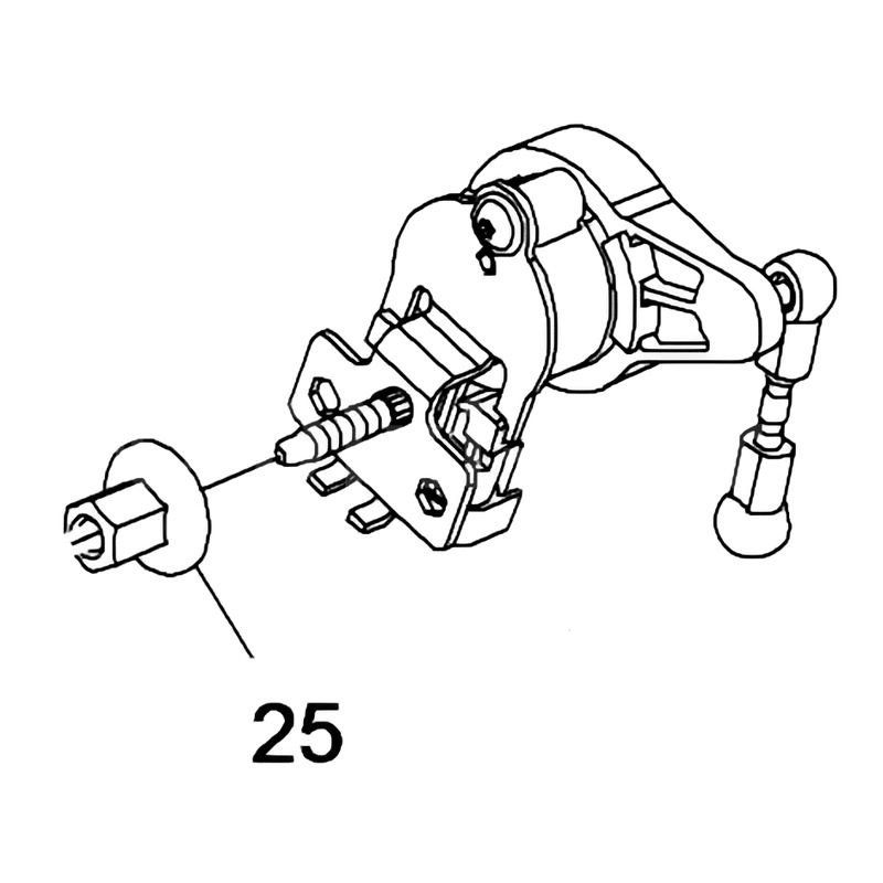 Nakrętka kołnierzowa M6 11517102 (Astra K)