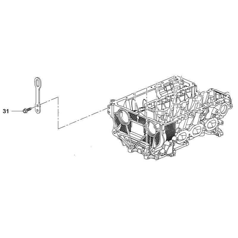 Śruba wspornika silnika 11547060 (Astra K)
