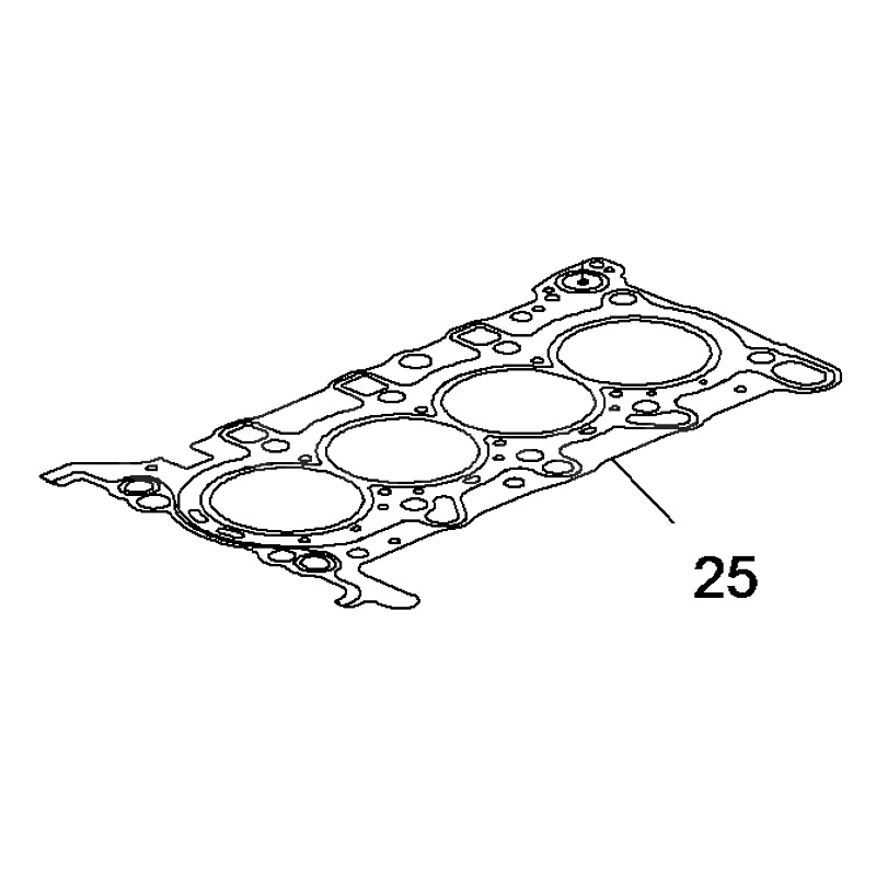 Uszczelka głowicy 1.4L, 1.5L 12663440 (Astra K, Insignia B, Mokka/Mokka X)