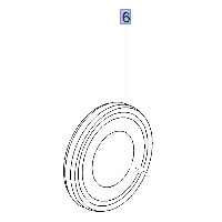 Uszczelka pompy podciśnienia 12668429 (Adam, Astra K, Corsa E, Insignia A, B, Karl, Mokka)