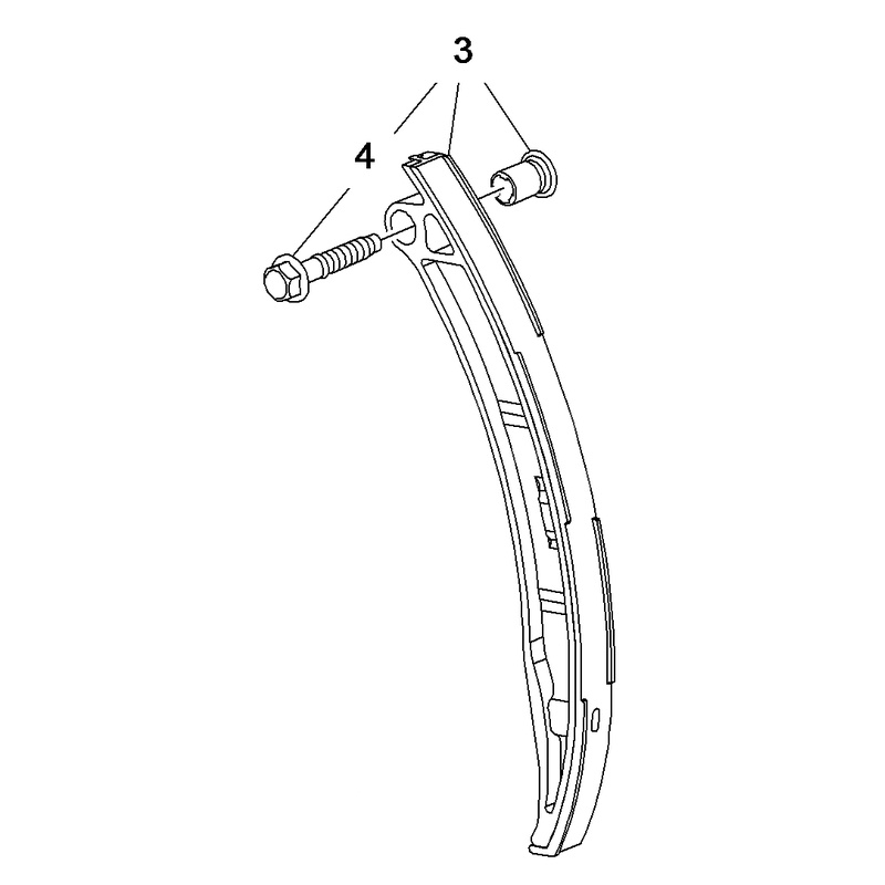 Ślizg, prowadnica łańcucha rozrządu 1.4L 12669181 (Astra K)