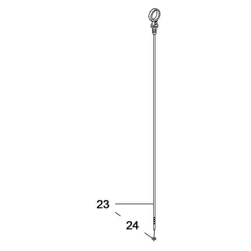 Bagnet poziomu oleju 12696720 (Astra K, Insignia B, Mokka/Mokka X)