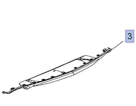 Listwa, dolna wkładka tylnego zderzaka 13269456 (Insignia A) Listwa, dolna wkładka tylnego zderzaka 13269456 (Insignia A)