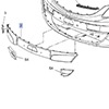 Listwa przedniego zderzaka 13344501 (Corsa D) Listwa przedniego zderzaka 13344501 (Corsa D)