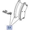 Klocki hamulcowe przednie 13412272 (Astra J) Klocki hamulcowe przednie 13412272 (Astra J)