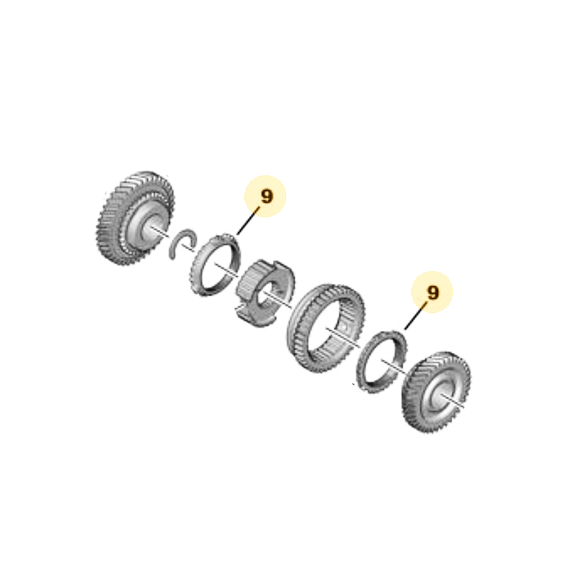 Pierścień synchronizatora 232452 (Corsa F)