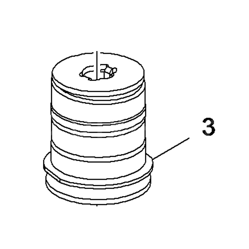 Silentblock mocowania dyferencjału 26671362 (Insignia B)