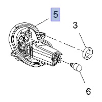 Oprawka, gniazdo żarówki lampy tylnej, lewa 39001573 (Astra K)