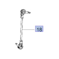 Łącznik stabilizatora przedniego 42705813 (Astra K)