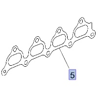 Uszczelka kolektora wydechowego (Astra, Corsa, Insignia i inne)