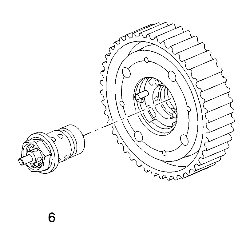 Śruba koła zębatego rozrządu 1.2L 55487704 (Astra K)