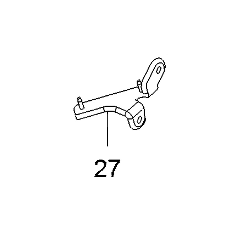 Uchwyt mocowanie wspornik sonda nox czujnik 55503487 (Astra K)