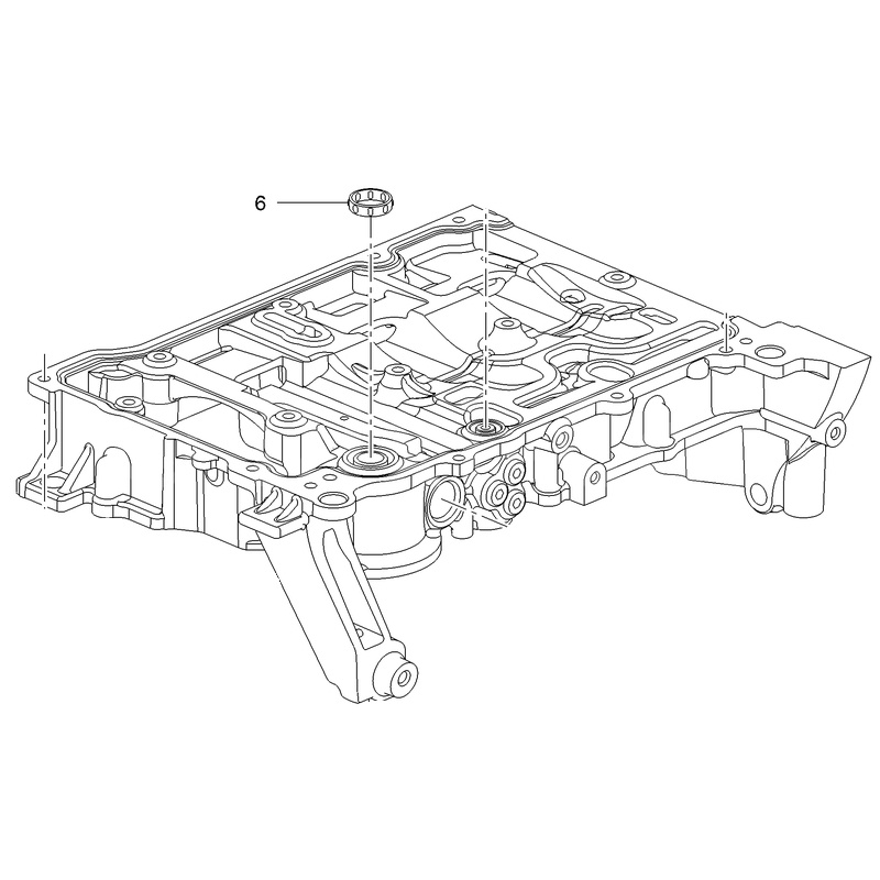 Uszczelka płyty pośredniej silnika 1.2L 55504437 (Astra K)