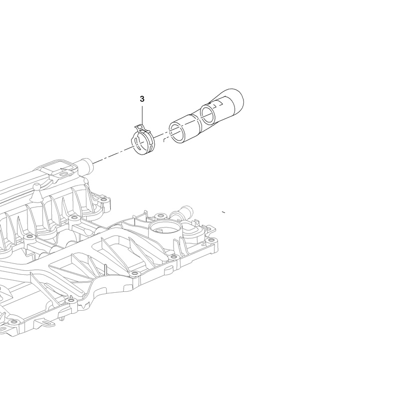 Obejma rury 55510888 (Astra K)