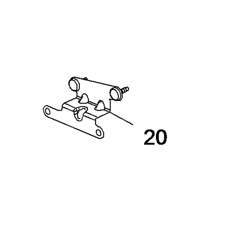 Uchwyt mocowanie wspornik sonda nox czujnik 55512062 (Astra K)