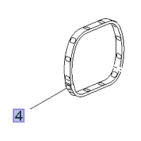 Uszczelka korpusu pompy wody 1.5 55513086 (Astra K, Insignia B)