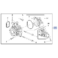 Pompa wody 1.6 55513552 (Astra J, K, Cascada, Insignia A, B, Meriva B, Mokka X, Zafira C)
