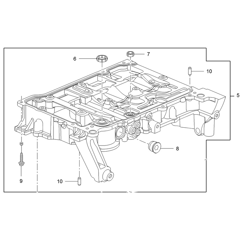 Płyta pośrednia silnika 1.2L 55515928 (Astra K)