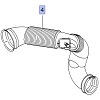 Rura wylotowa powietrza 55560898 (Insignia A) Rura wylotowa powietrza 55560898 (Insignia A)