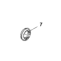 Uszczelniacz półosi napędowej, lewy 93183567 (Astra H, J, Insignia A, B, Vectra C, Zafira B, C)