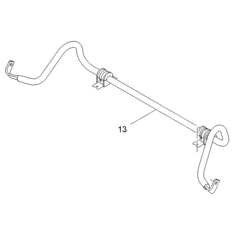 Stabilizator przedni, drążek stabilizatora 93456354 (Vivaro B)