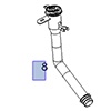 Rura wlewowa zbiornika spryskiwacza 95260753 (Antara) Rura wlewowa zbiornika spryskiwacza 95260753 (Antara)