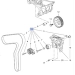 Komplet rozrządu A20DTR, A20DTH (Astra J, Insignia A, Zafira C) Komplet rozrządu A20DTR, A20DTH (Astra J, Insignia A, Zafira C)