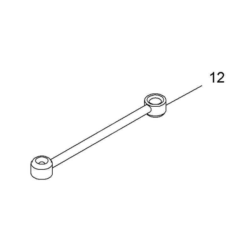 Drążek, łącznik zmiany biegów 95510609 (Combo D)