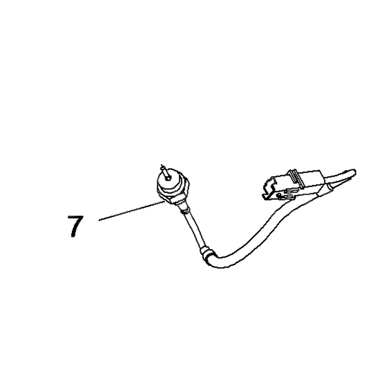Czujnik temperatury spalin 95520963 (Movano B)