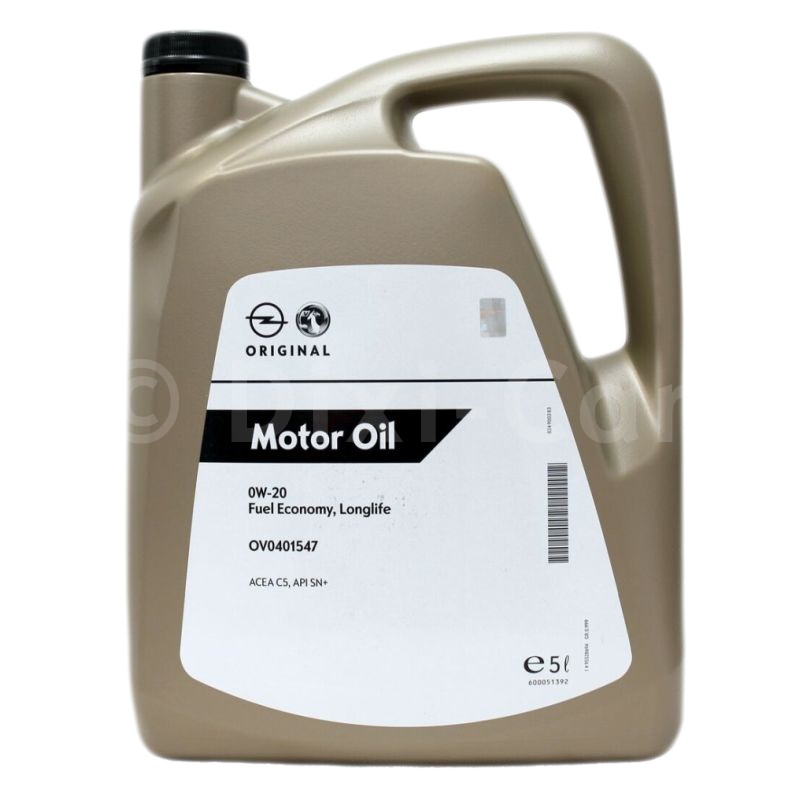 Olej silnikowy OPEL SAE 0W20 5 litrów 95528694 Longlife