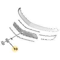 Wspornik emblematu OPEL 98415207XK (Astra L)