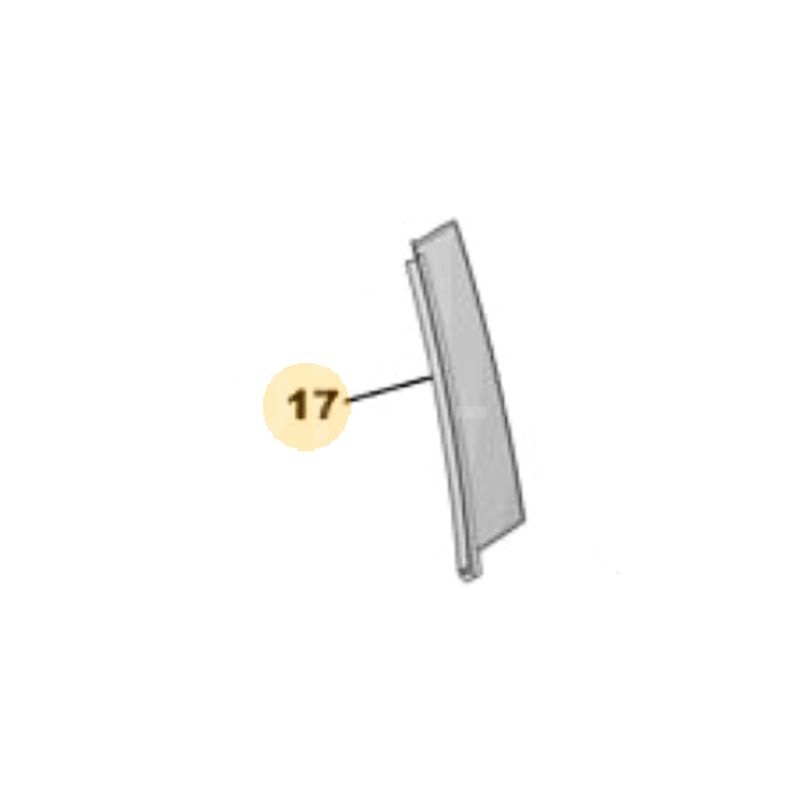Listwa górna tylnych drzwi, prawa YP00069080 (Grandland X)