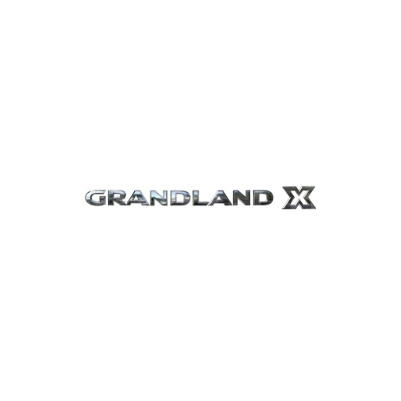 Emblemat tylny, napis GRANDLAND X chrom YP001280DX (Grandland X)